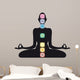 Chakra Meditation Wall Decal