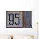 Number Wall Abandoned Barracks Wall Decal