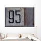 Number Wall Abandoned Barracks Wall Decal