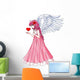 Cartoon Illustration Beautiful Angel Wall Decal