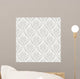 Seamless Damask Wallpaper Wall Decal