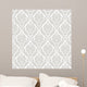 Seamless Damask Wallpaper Wall Decal