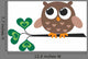 Cute Little Brown Owl Wall Decal