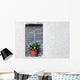 Plant Pot Old House Wall Decal