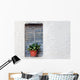 Plant Pot Old House Wall Decal