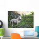 Poney Blanc Wall Decal