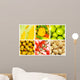 Set Various Fruit And Vegetables Wall Decal