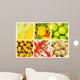 Set Various Fruit And Vegetables Wall Decal