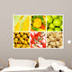Set Various Fruit And Vegetables Wall Decal