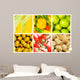 Set Various Fruit And Vegetables Wall Decal