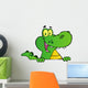 Alligator Or Crocodile Over Wall Decal