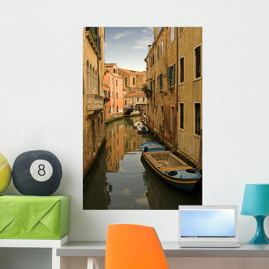 Venice Canal Wall Decal