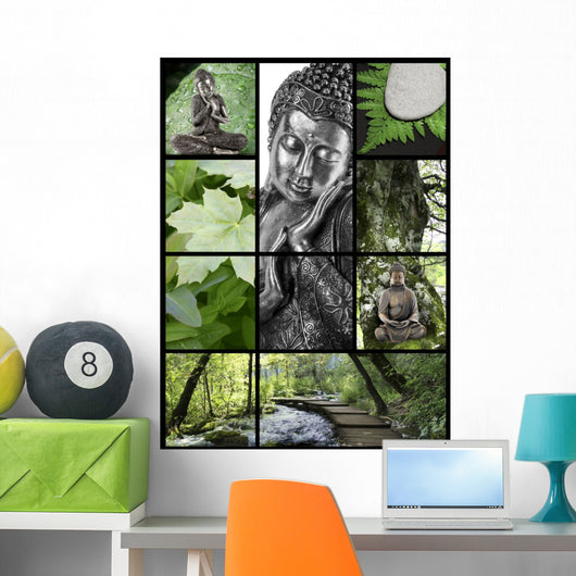 Buddhism And Relaxation Wall Decal