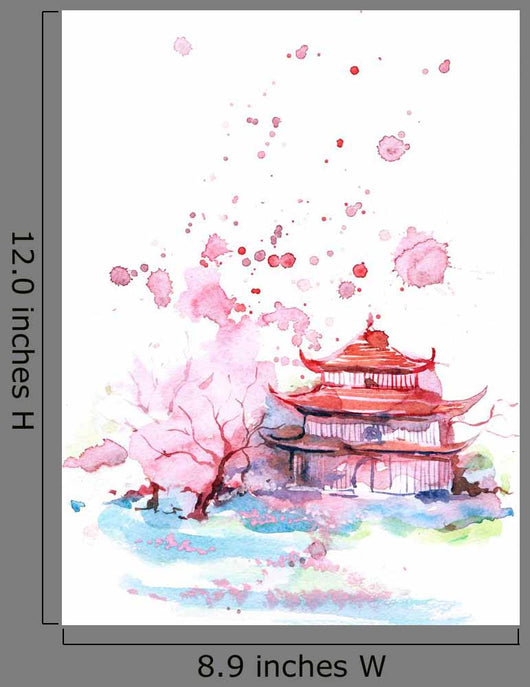 Asia Wall Decal