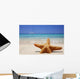 Starfish in the Sand Wall Decal