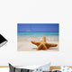 Starfish in the Sand Wall Decal
