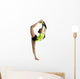 Young Professional Gymnast Stand Wall Decal