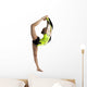 Young Professional Gymnast Stand Wall Decal