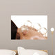 Woman Getting a Cupping Massage on Shoulder Wall Decal