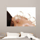 Woman Getting a Cupping Massage on Shoulder Wall Decal