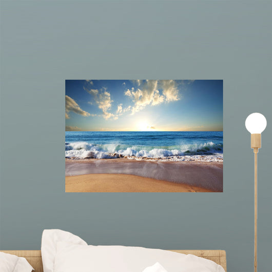 Sea Sunset Wall Decal