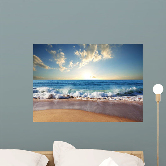 Sea Sunset Wall Decal