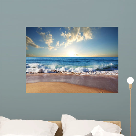 Sea Sunset Wall Decal