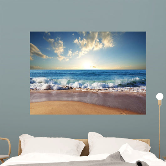 Sea Sunset Wall Decal