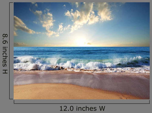 Sea Sunset Wall Decal
