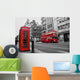 Phone Box And Red Wall Decal