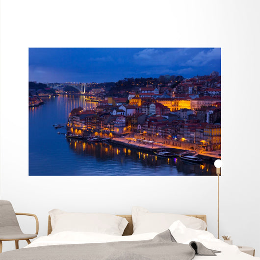 Old Town Porto Portugal Wall Decal