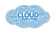 Cloud Computing Word Cloud White Wall Decal
