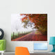 Misty Autumn Morning Wall Decal