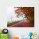 Misty Autumn Morning Wall Decal