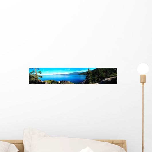 Wide Screen Lake Tahoe Wall Decal