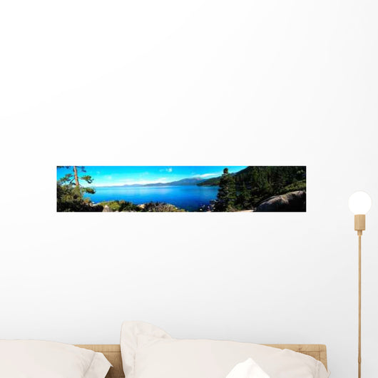 Wide Screen Lake Tahoe Wall Decal