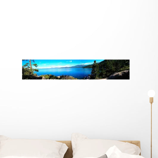 Wide Screen Lake Tahoe Wall Decal