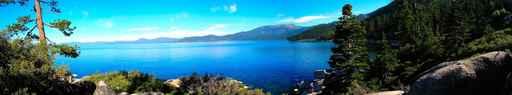 Wide Screen Lake Tahoe Wall Decal