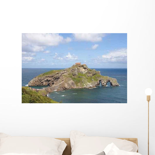 San Juan Gaztelugatxe Wall Decal