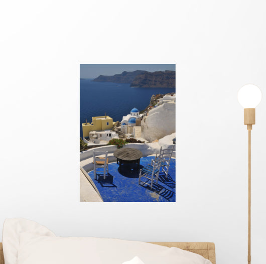 Quiet Place Oia Village Wall Decal