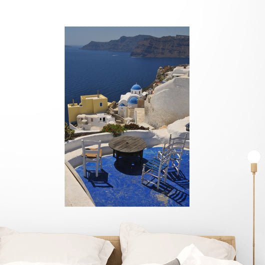 Quiet Place Oia Village Wall Decal