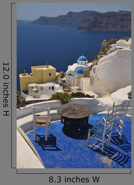 Quiet Place Oia Village Wall Decal