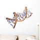 Dna Molecule Wall Decal