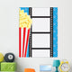 Film And Popcorn Wall Decal