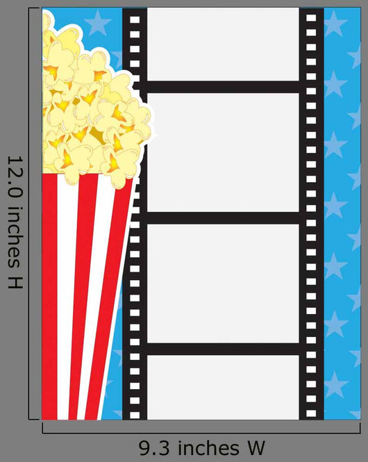 Film And Popcorn Wall Decal