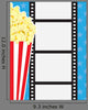 Film And Popcorn Wall Decal