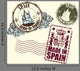 Rubber Stamp Spain Wall Decal