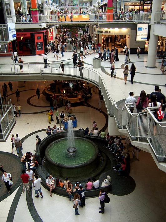 Interior Mall Wall Decal