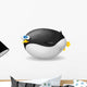 Fat Penguin Wall Decal