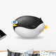 Fat Penguin Wall Decal